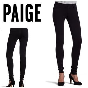 Paige Black Peggy Sue Knit pant 28